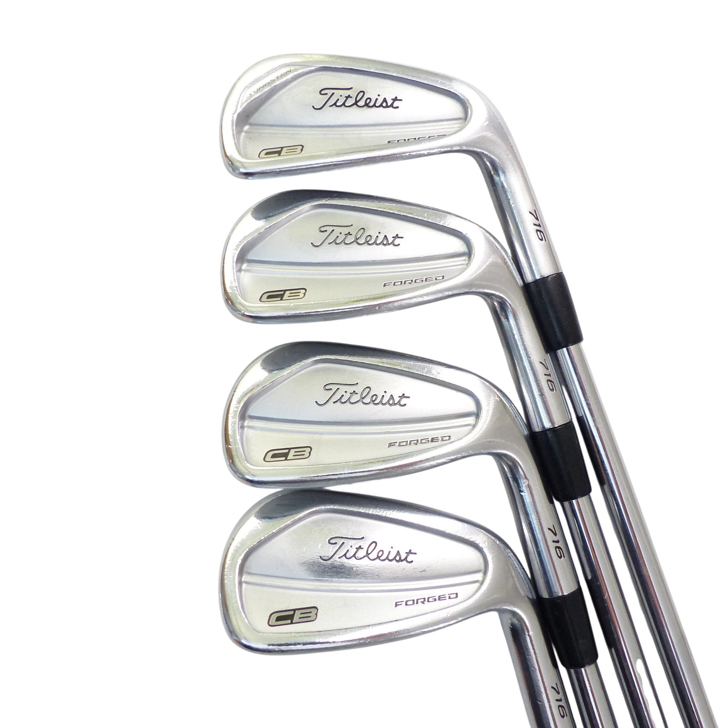 Titleist: CB 716 Forged Iron Set 4-PW (7 pc) Steel Stiff Right Hand