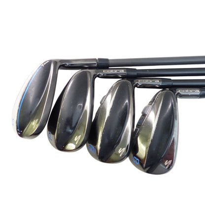 Cobra: T-Rail Combo Iron Set 4-PW, GW (8 pc) Graphite Regular Right Hand