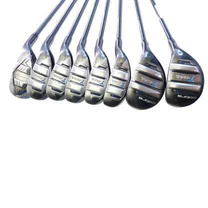 Cobra: T-Rail Combo Iron Set 4-PW, GW (8 pc) Graphite Regular Right Hand