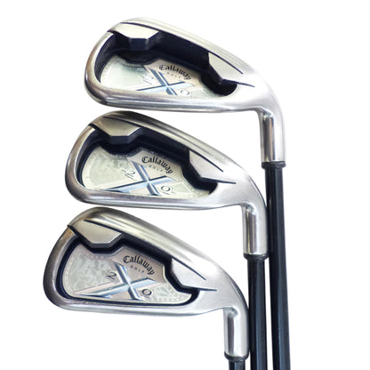 Callaway: X-20 Iron Set 5-PW, SW (7 pc) Graphite Ladies Right Hand