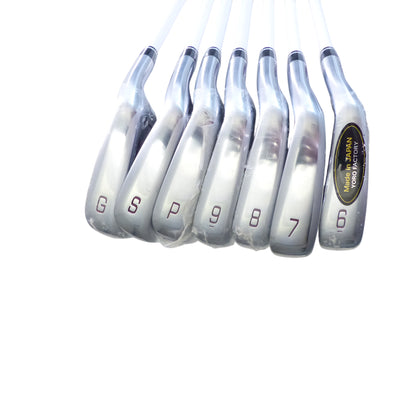 Mizuno: JPX Q Hot Metal Iron Set 6-PW, GW, SW (7 pc) Graphite Ladies Right Hand