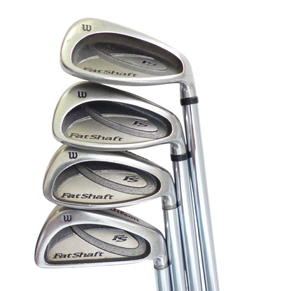 Wilson: FATSHAFT II Iron Set 3-PW Steel Regular Right Hand