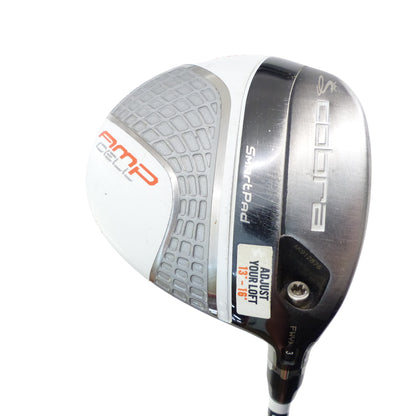 Cobra: AMP Cell Silver 3w Fairway Wood Graphite Stiff Right Hand
