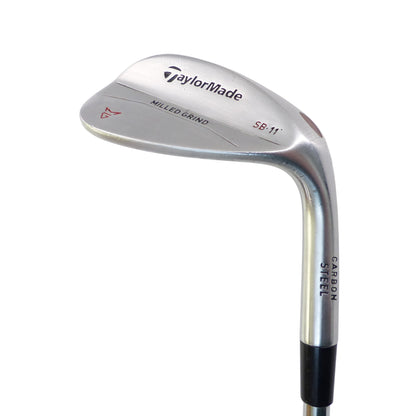 TaylorMade: Milled Grind Satin Chrome 58° Wedge Steel Wedge Right Hand