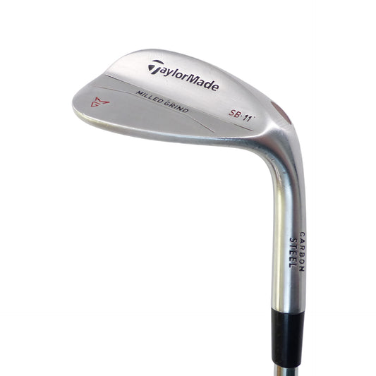 TaylorMade: Milled Grind Satin Chrome 58° Wedge Steel Wedge Right Hand