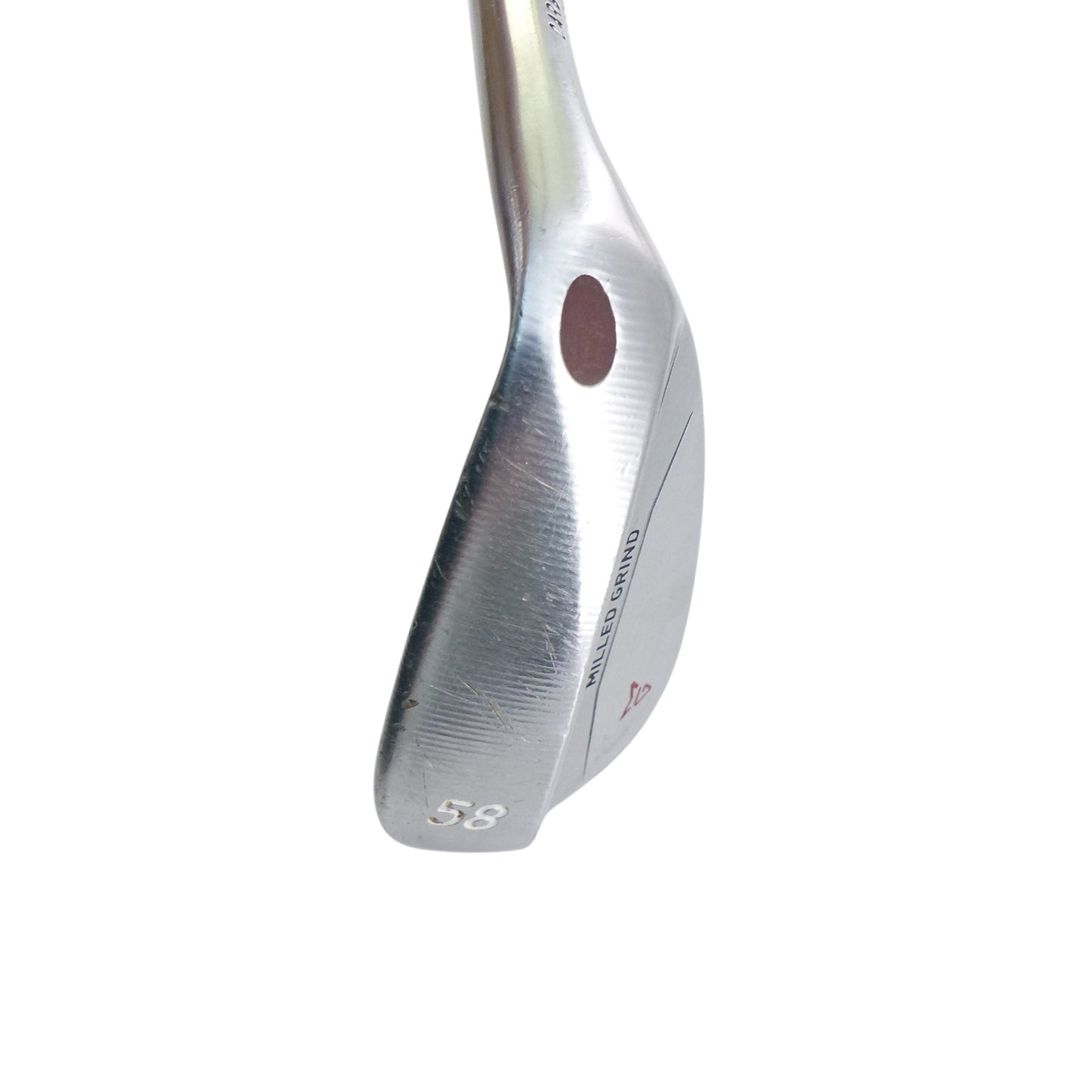 TaylorMade: Milled Grind Satin Chrome 58° Wedge Steel Wedge Right Hand