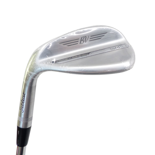 Titleist: Vokey SM10 Tour Chrome 58° Wedge Steel Wedge Flex Left Hand
