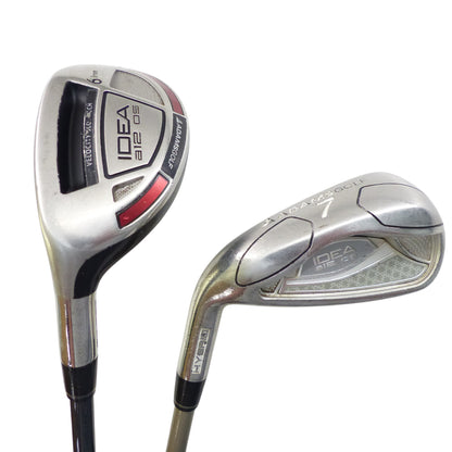 Adams: Idea a12OS Hybrid Iron Set 6-PW, SW (6 pc) Graphite Ladies Left Hand