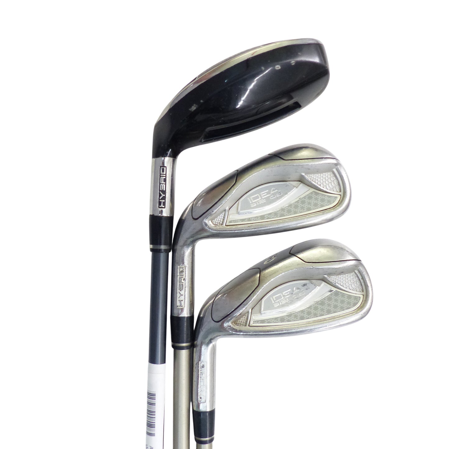 Adams: Idea a12OS Hybrid Iron Set 6-PW, SW (6 pc) Graphite Ladies Left Hand