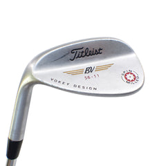 Titleist: Vokey Spin Milled Tour Chrome '09 56° Wedge Steel Wedge Left Hand
