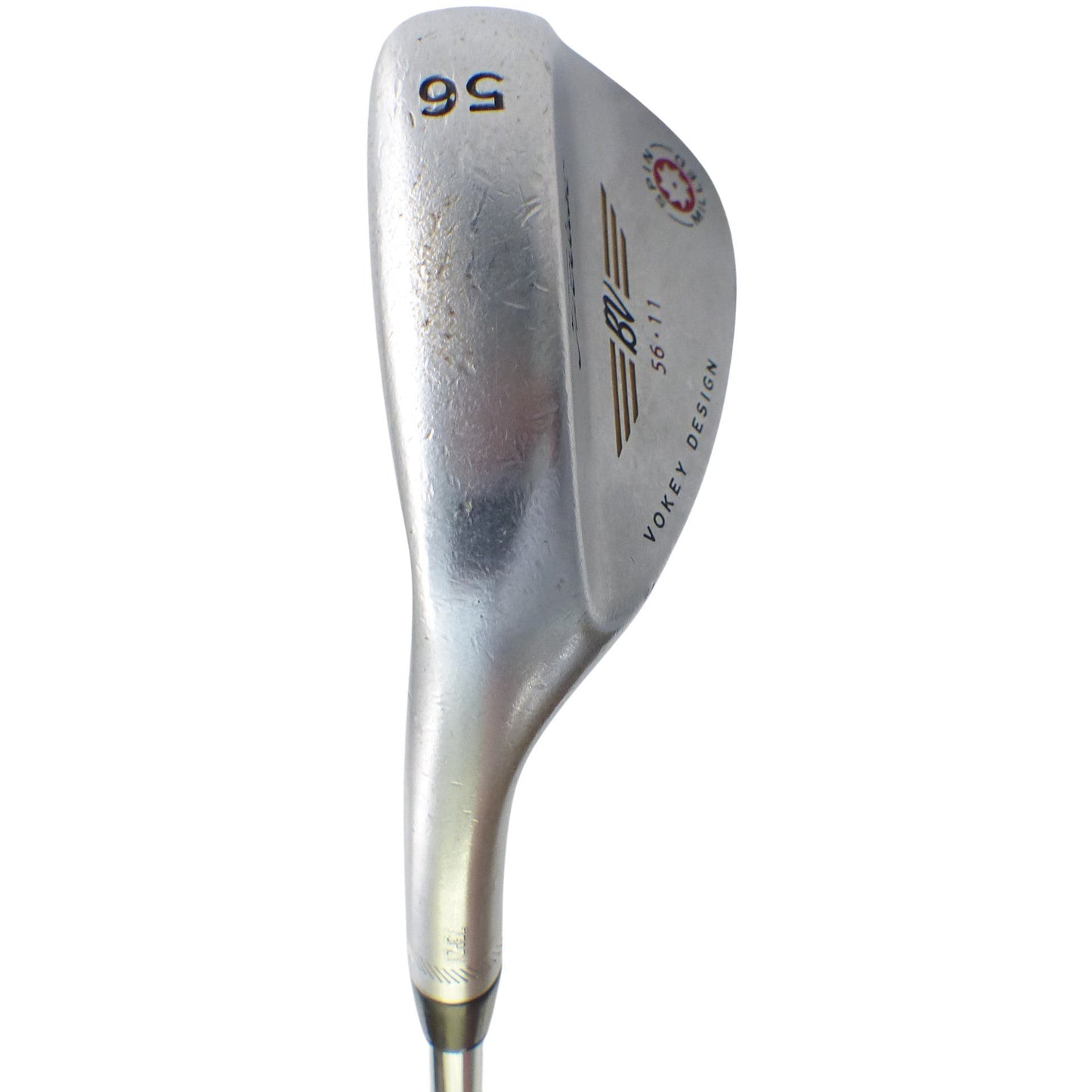 Titleist: Vokey Spin Milled Tour Chrome '09 56° Wedge Steel Wedge Left Hand