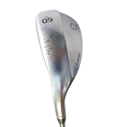 Titleist: Vokey SM5 Tour Chrome K Grind 60° Wedge Steel Wedge Left Hand