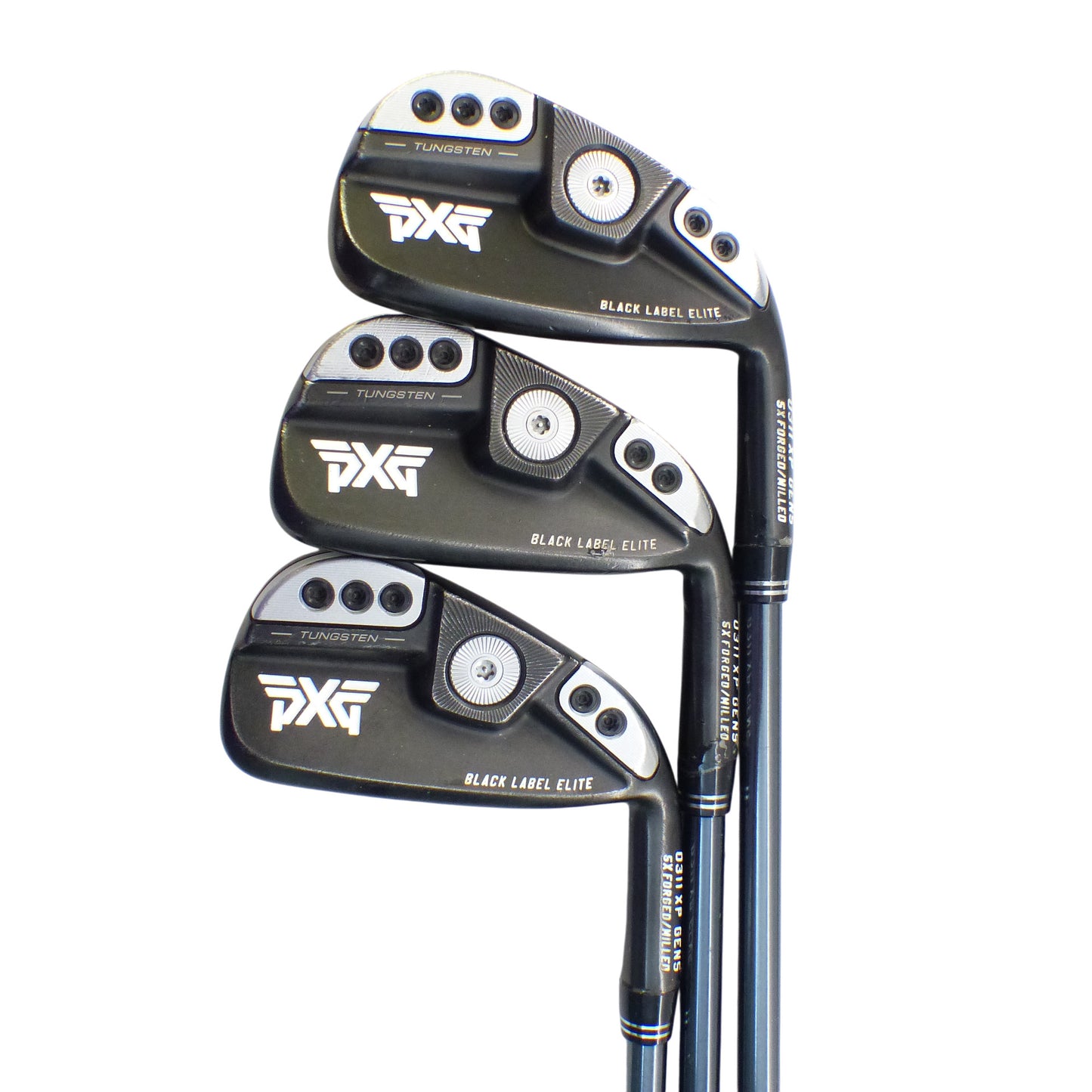 PXG: 0311XP Gen 5 Black Label Elite Iron Set 6-PW (5 pc) Graphite Regular Right Hand