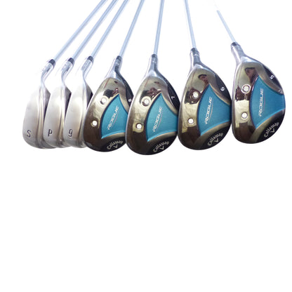 Callaway: Rogue Combo 5H-8H, 9-PW, SW Iron Set (7 pc) Graphite Ladies Right Hand