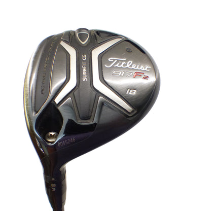 Titleist: 917F2 5w Fairway Wood Graphite Stiff Left Hand