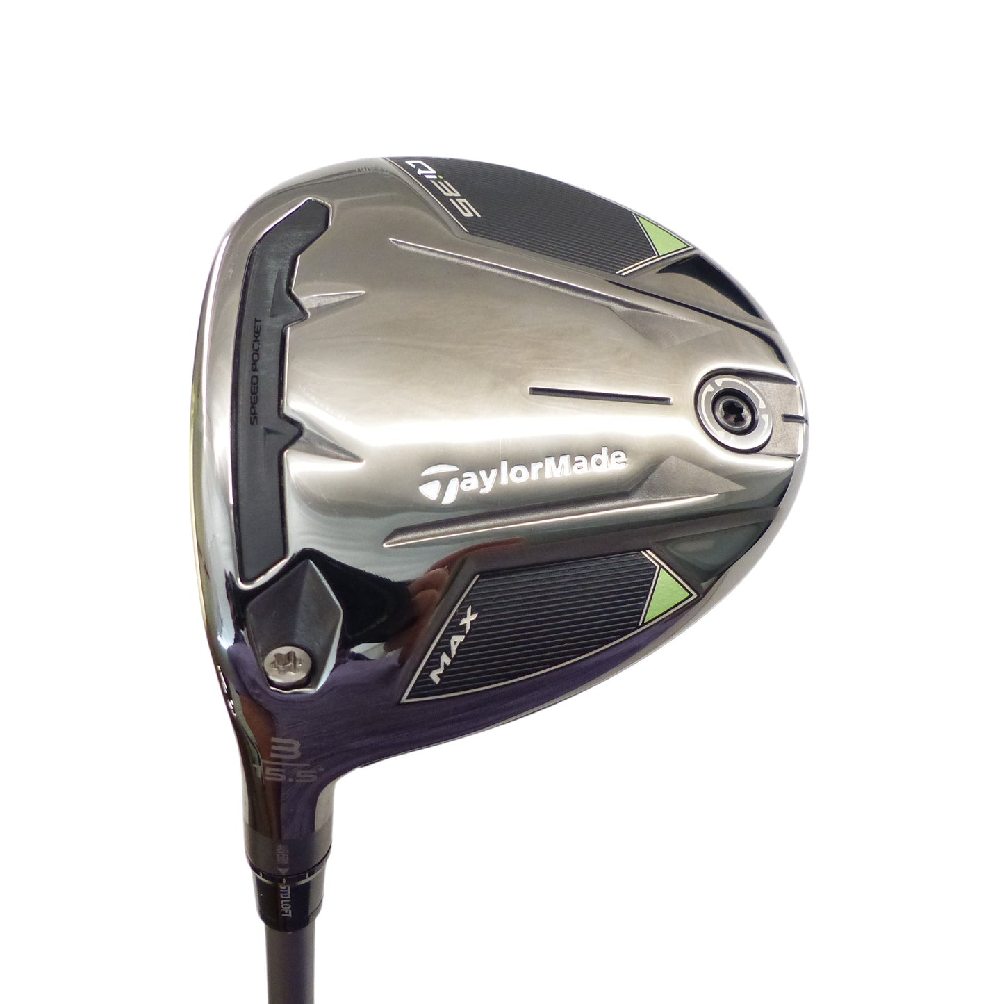 TaylorMade: Qi35 Max 3w Fairway Wood Graphite Seniors Left Hand