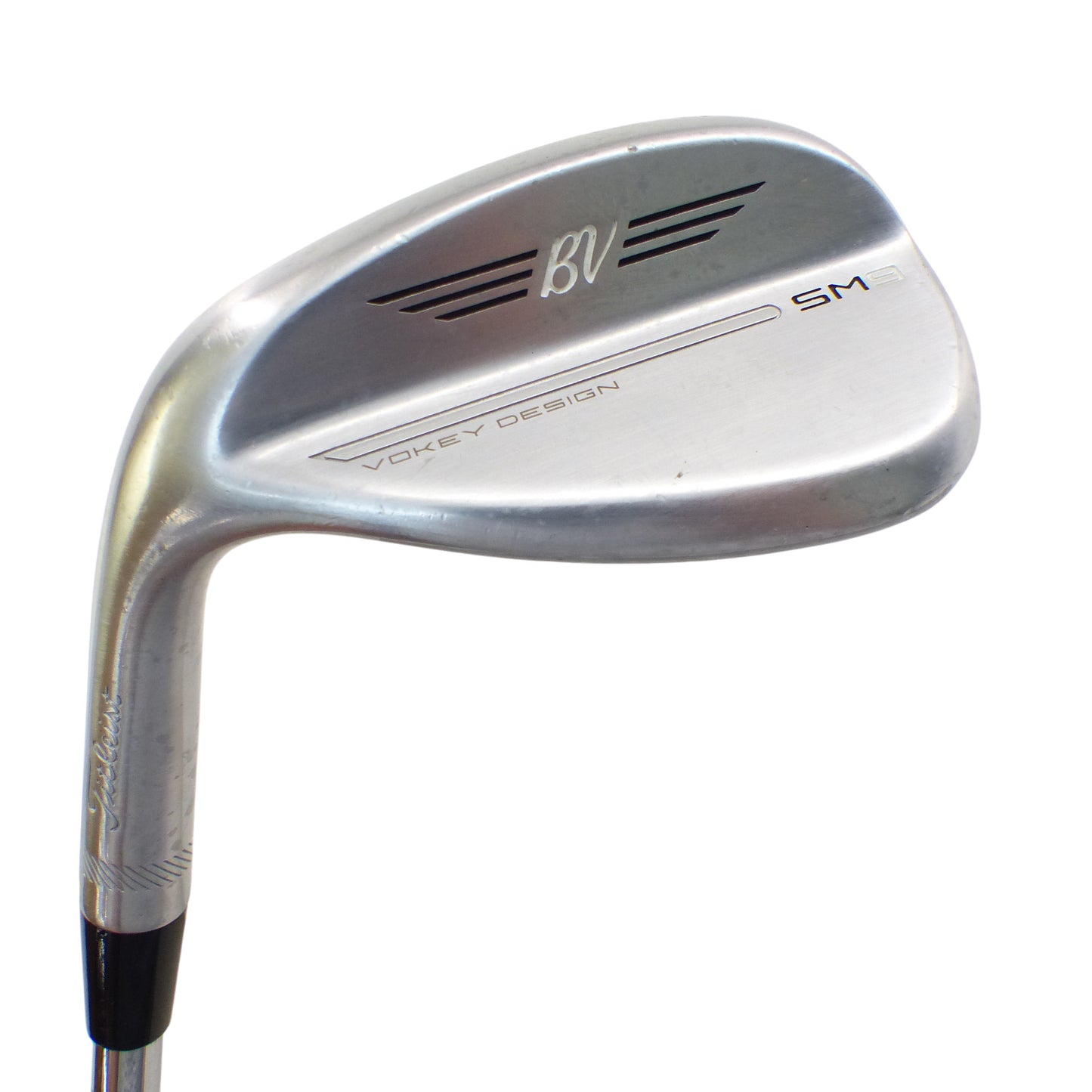 Titleist: Vokey SM9 Tour Chrome 58° Wedge Steel Wedge Left Hand