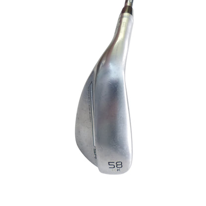 Titleist: Vokey SM9 Tour Chrome 58° Wedge Steel Wedge Left Hand