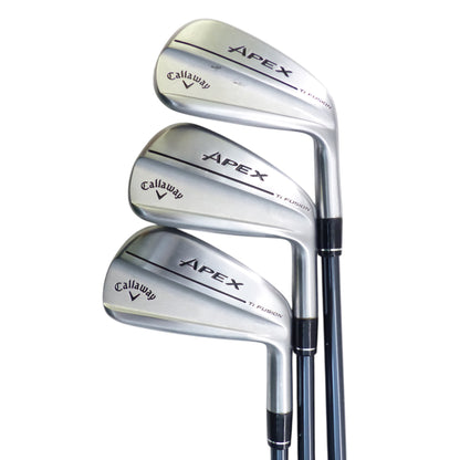 Callaway: Apex Ti Fusion Plated Iron Set 6-PW (5 pc) Graphite Regular Right Hand