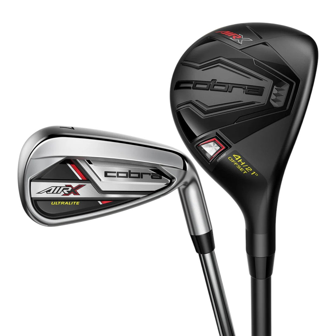 Cobra: AIR-X 2024 Combo 4,5H/6-PW Iron Set Steel Stiff Left Hand