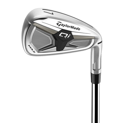 TaylorMade: Qi Max Iron Set 5-PW, AW, SW (8 pc) Steel Regular Right Hand