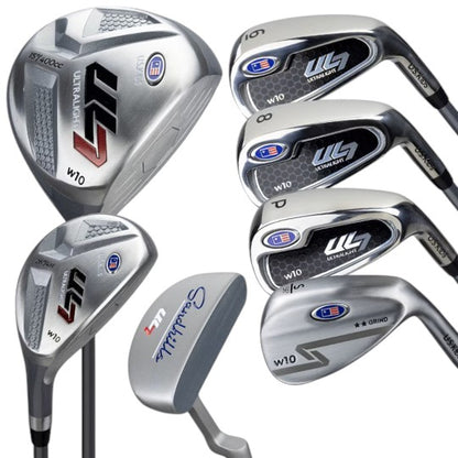 US Kids: Ultralight 7-60 - 7 pc w/ bag Package Set Graphite Junior Right Hand